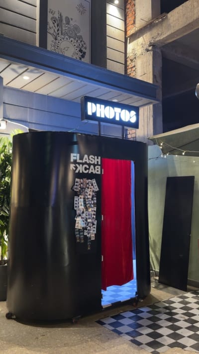 Flashback Booth at Location